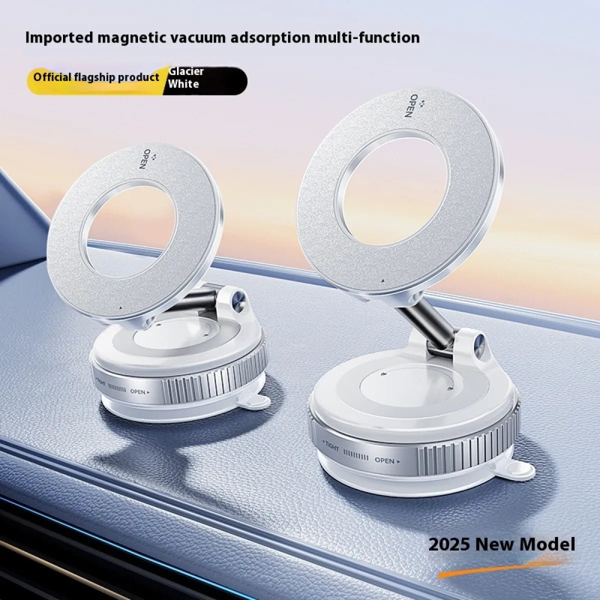 Adjustable Car Mount Magnetic Phone Holder - The Humanitarians & Robotarians LLC.