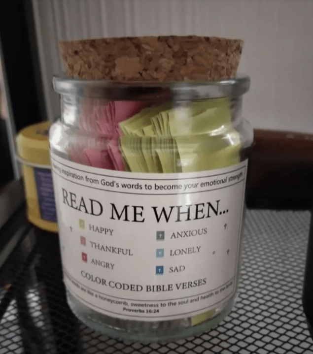 Bible Verses In A Jar - The Humanitarians & Robotarians LLC.