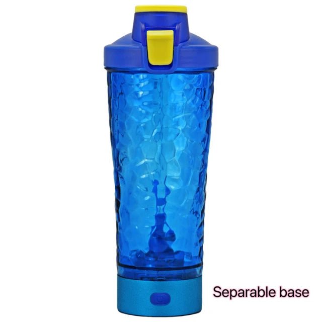 Electric Portable Whey Protein Shaker Bottle - The Humanitarians & Robotarians LLC.