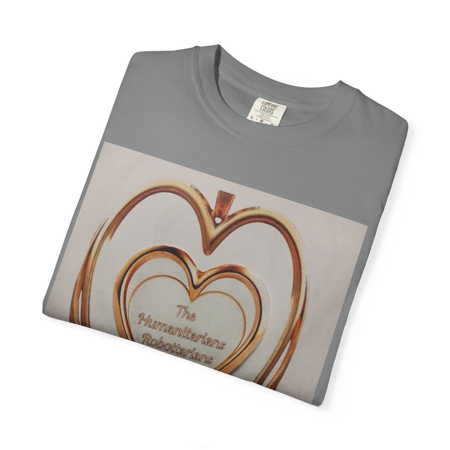 Heartframe Graphic T‑Shirt — "The Nammalwaram Satchidarum" Art Print - The Humanitarians & Robotarians LLC.