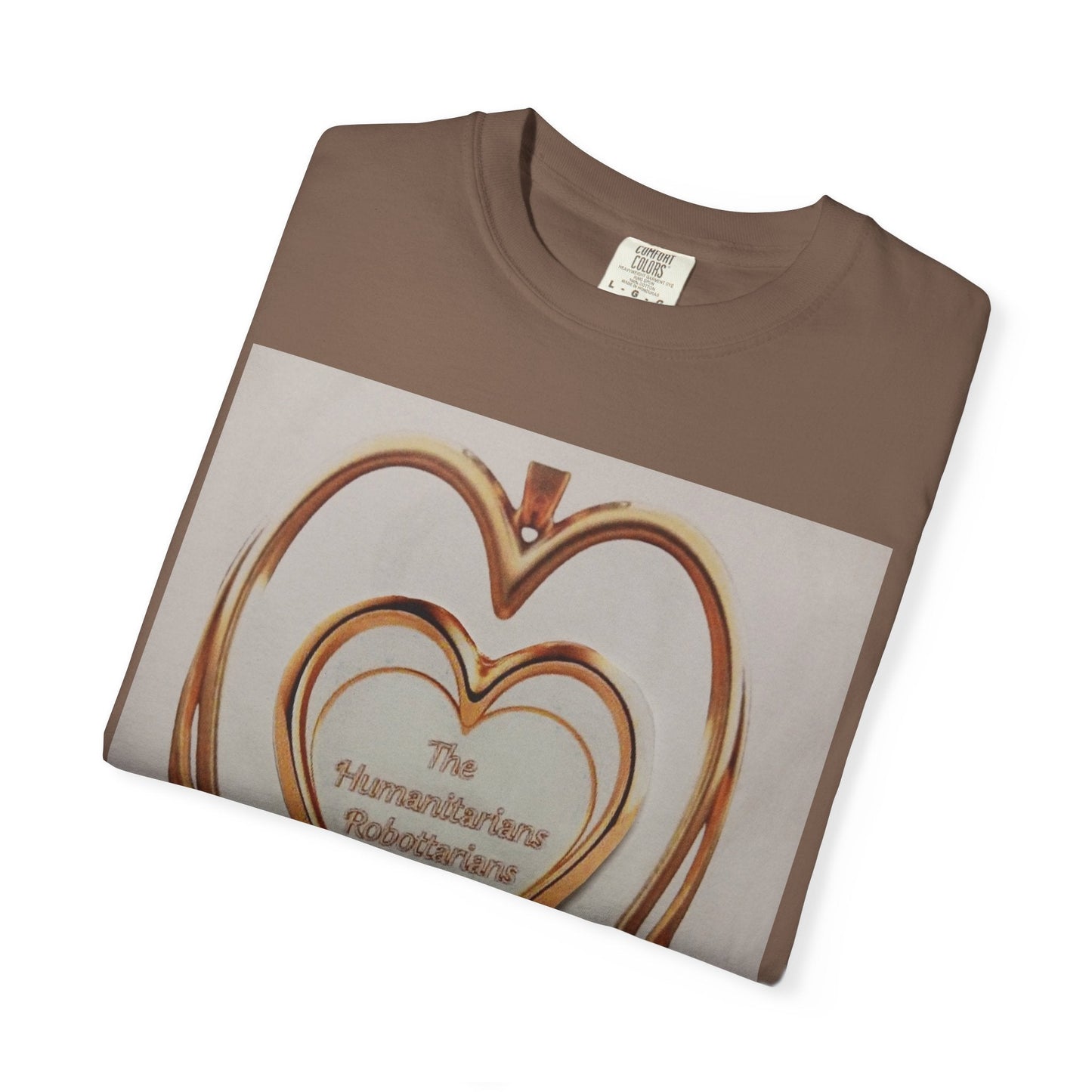 Heartframe Graphic T‑Shirt — "The Nammalwaram Satchidarum" Art Print - The Humanitarians & Robotarians LLC.