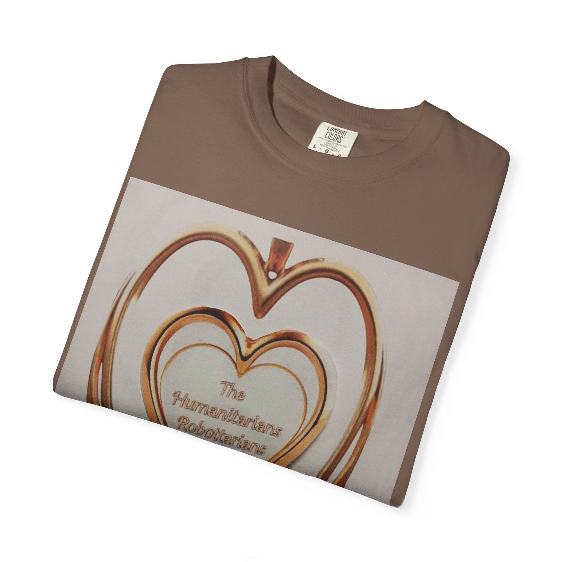 Heartframe Graphic T‑Shirt — "The Nammalwaram Satchidarum" Art Print - The Humanitarians & Robotarians LLC.