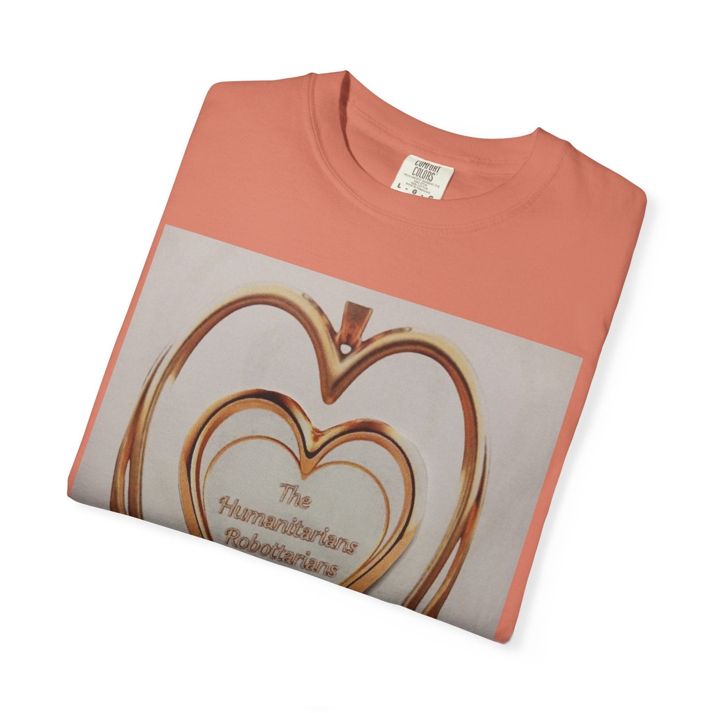 Heartframe Graphic T‑Shirt — "The Nammalwaram Satchidarum" Art Print - The Humanitarians & Robotarians LLC.