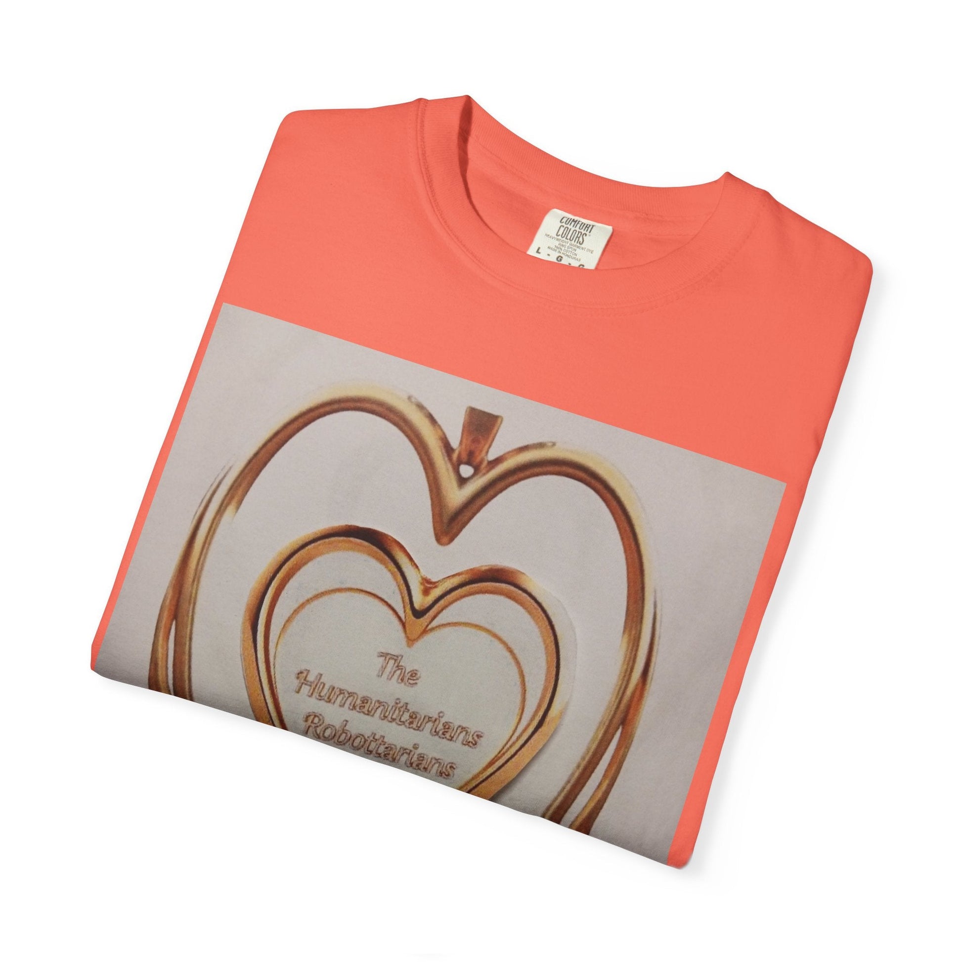 Heartframe Graphic T‑Shirt — "The Nammalwaram Satchidarum" Art Print - The Humanitarians & Robotarians LLC.