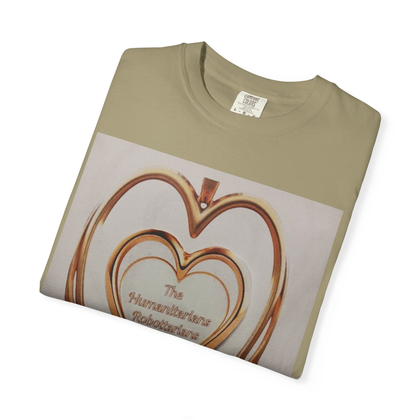 Heartframe Graphic T‑Shirt — "The Nammalwaram Satchidarum" Art Print - The Humanitarians & Robotarians LLC.
