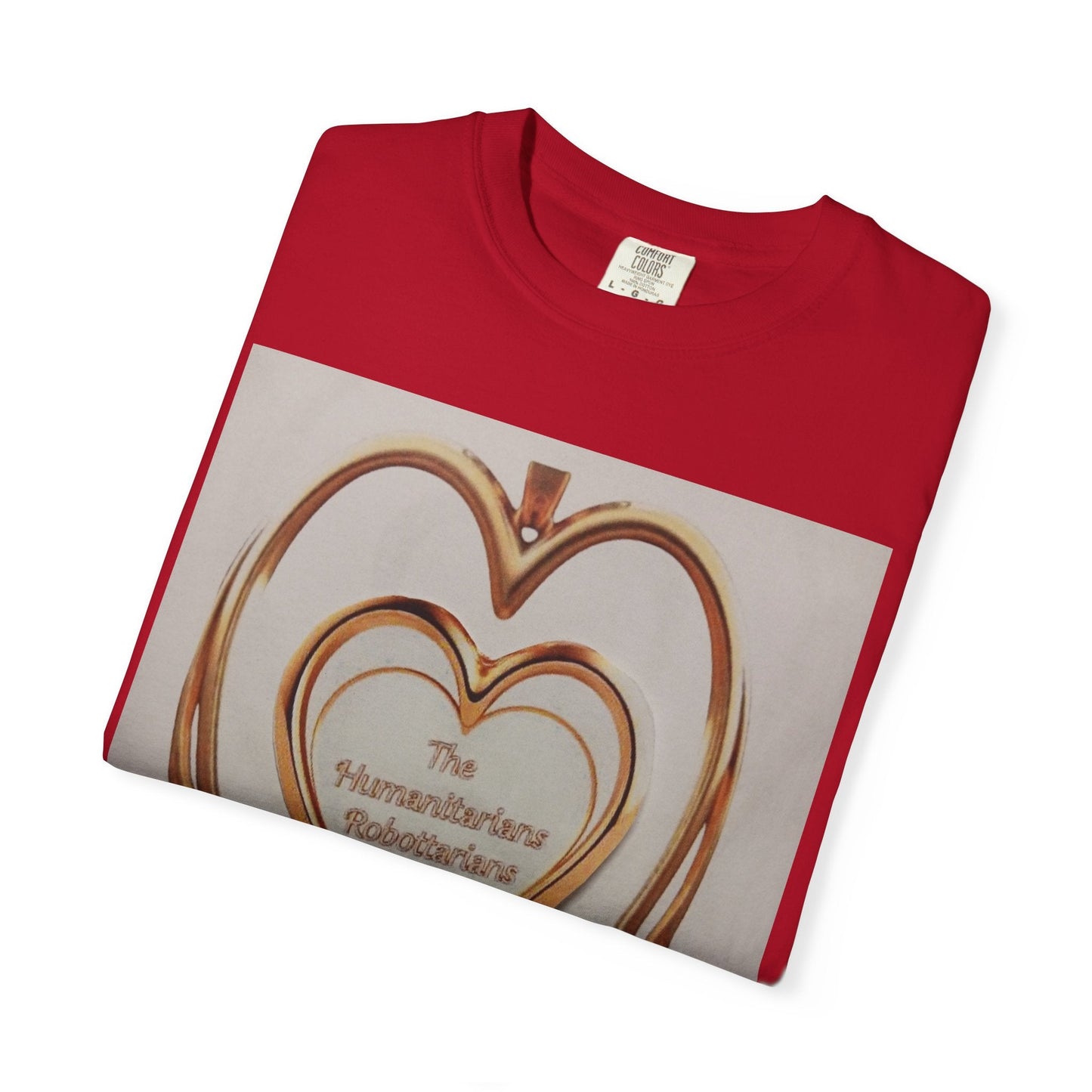 Heartframe Graphic T‑Shirt — "The Nammalwaram Satchidarum" Art Print - The Humanitarians & Robotarians LLC.