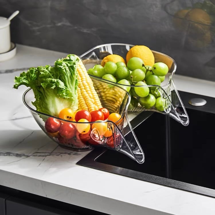 Heat Guard Kitchen Drainage Basket - The Humanitarians & Robotarians LLC.