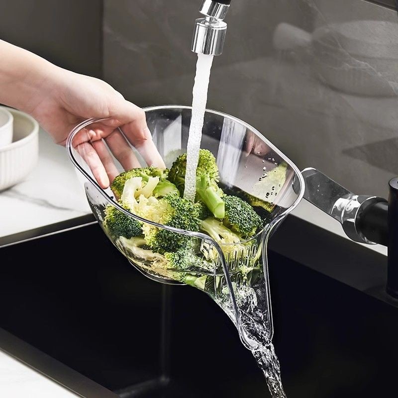 Heat Guard Kitchen Drainage Basket - The Humanitarians & Robotarians LLC.