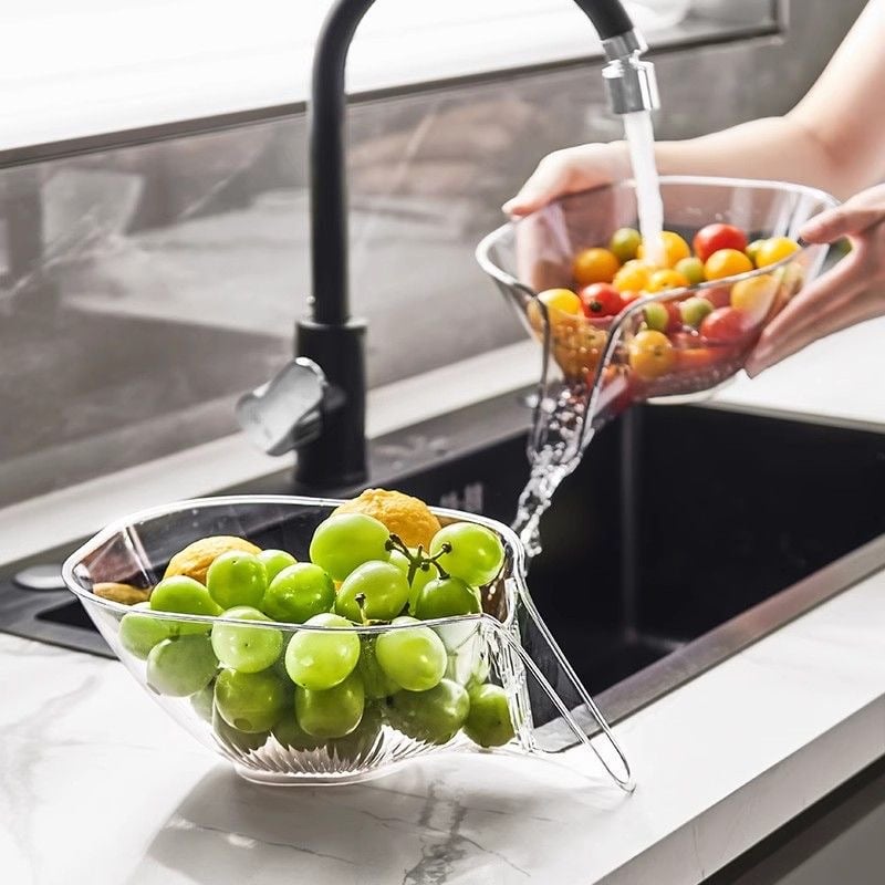 Heat Guard Kitchen Drainage Basket - The Humanitarians & Robotarians LLC.