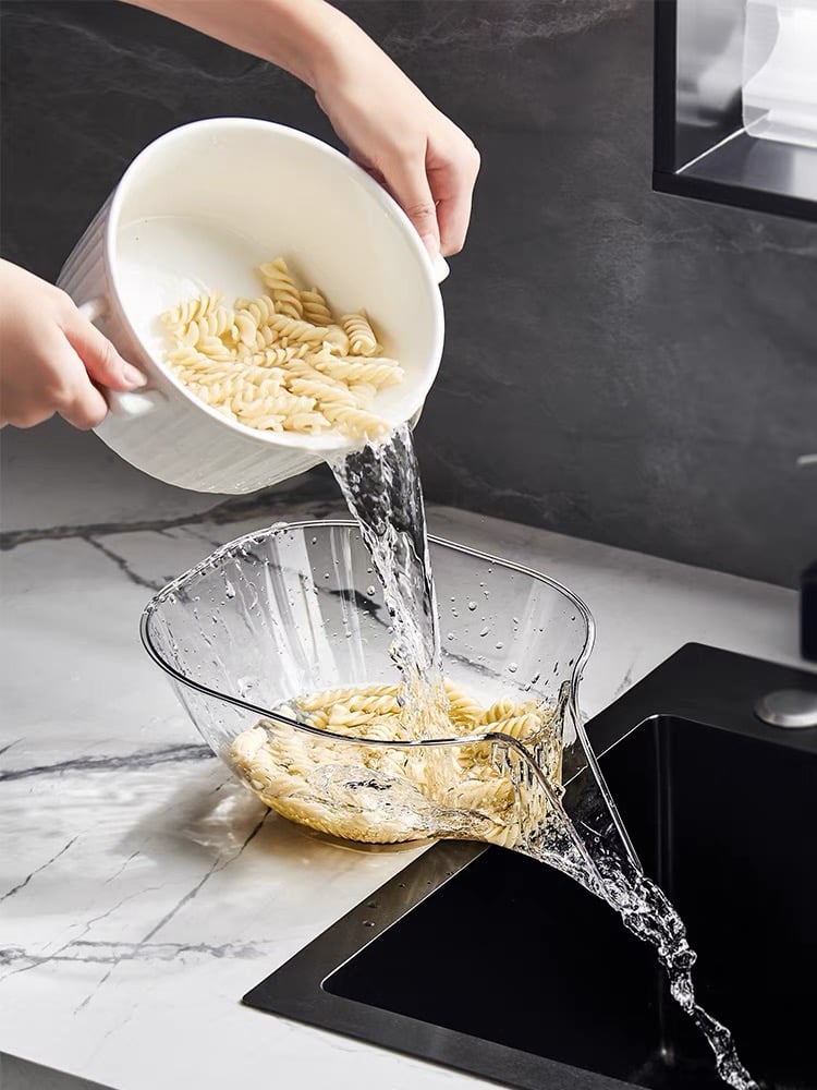Heat Guard Kitchen Drainage Basket - The Humanitarians & Robotarians LLC.
