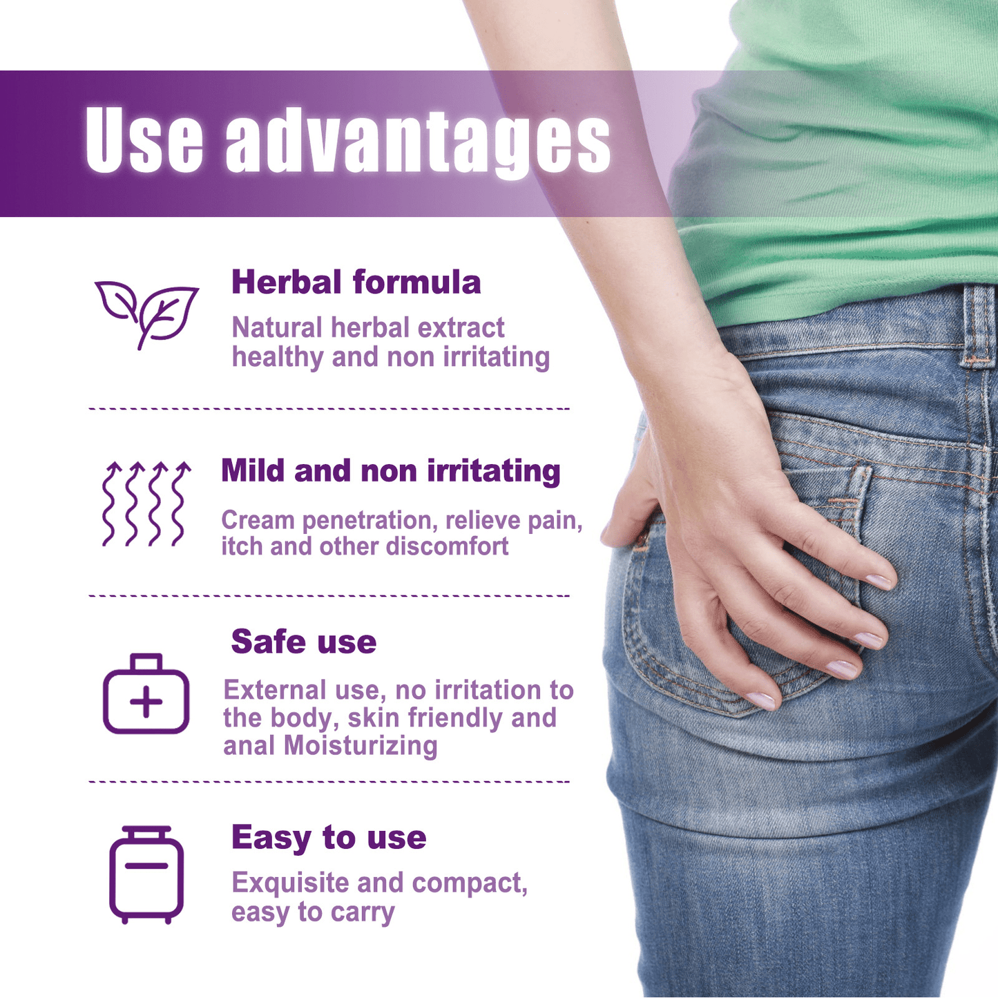 Herbal Hemorrhoid Relief Spray - The Humanitarians & Robotarians LLC.