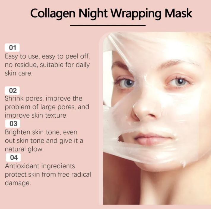 Hydrating Collagen Peel-Off Mask - The Humanitarians & Robotarians LLC.