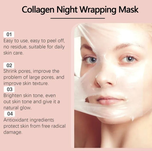 Hydrating Collagen Peel-Off Mask - The Humanitarians & Robotarians LLC.