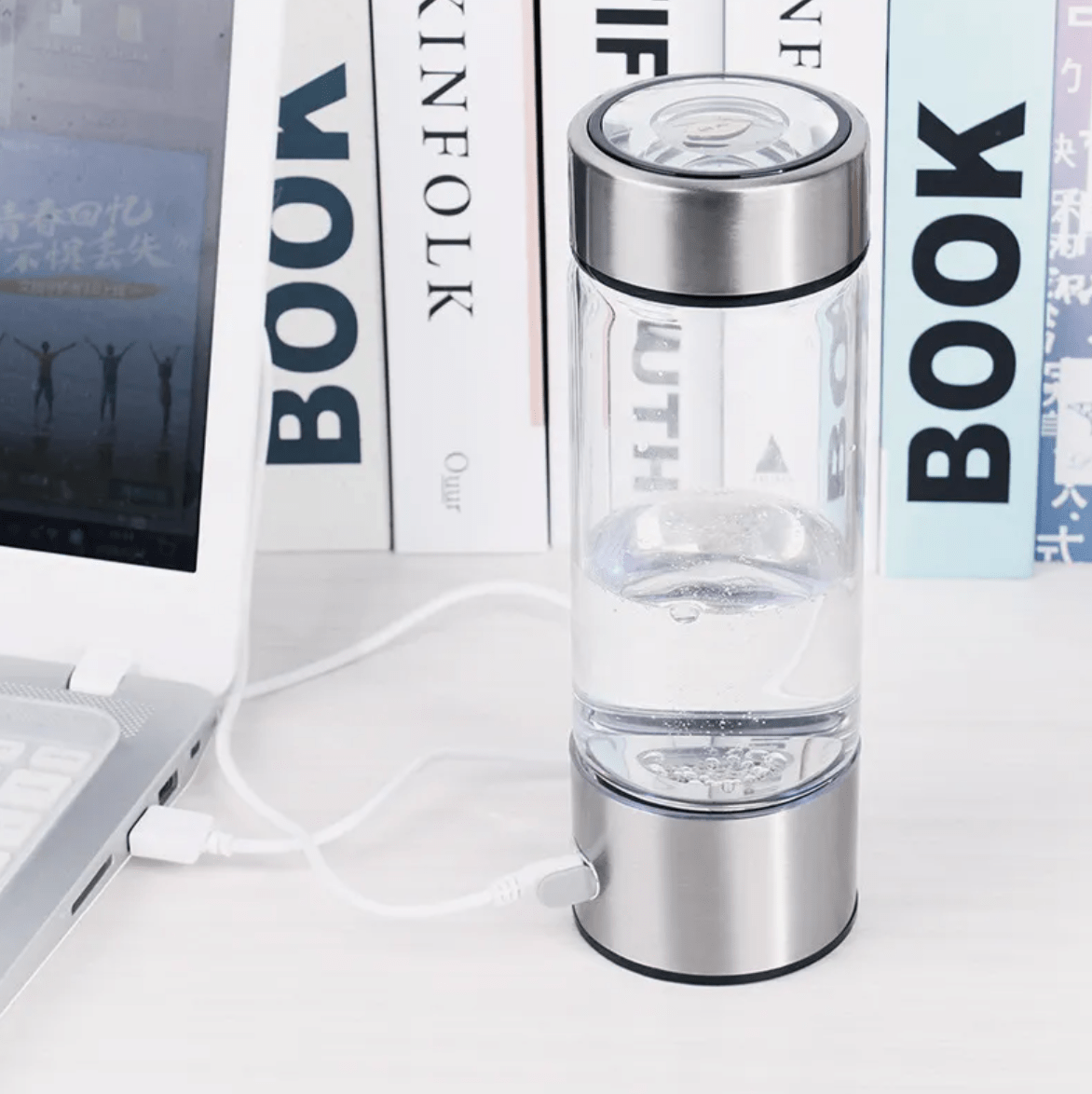 Hydrogen Water Cup - The Humanitarians & Robotarians LLC.