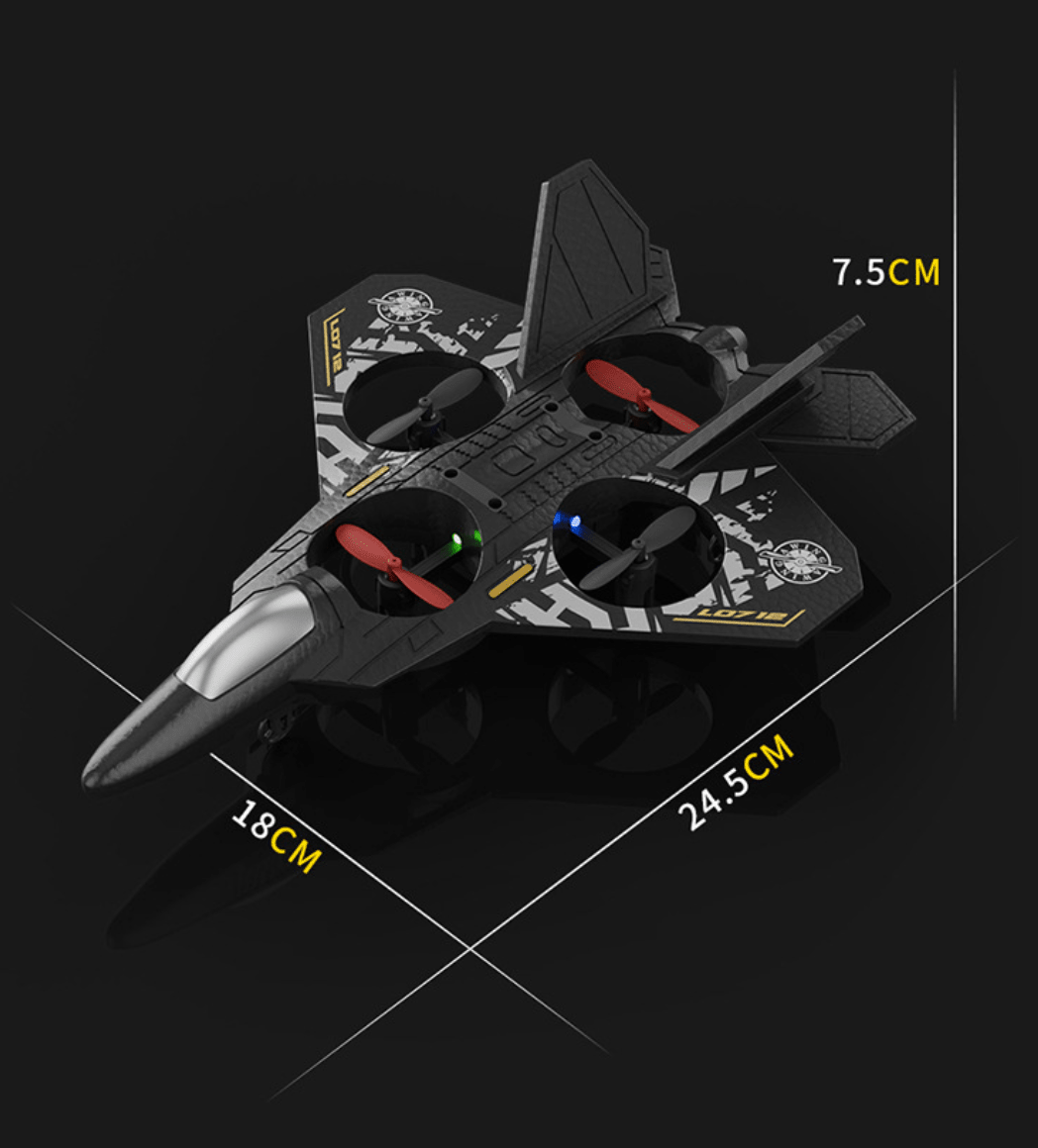 Lightweight Foam RC Fighter Jet for Kids - The Humanitarians & Robotarians LLC.