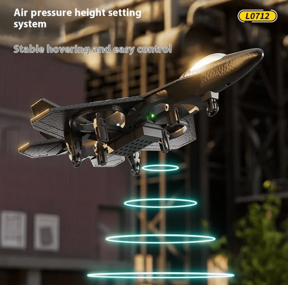 Lightweight Foam RC Fighter Jet for Kids - The Humanitarians & Robotarians LLC.