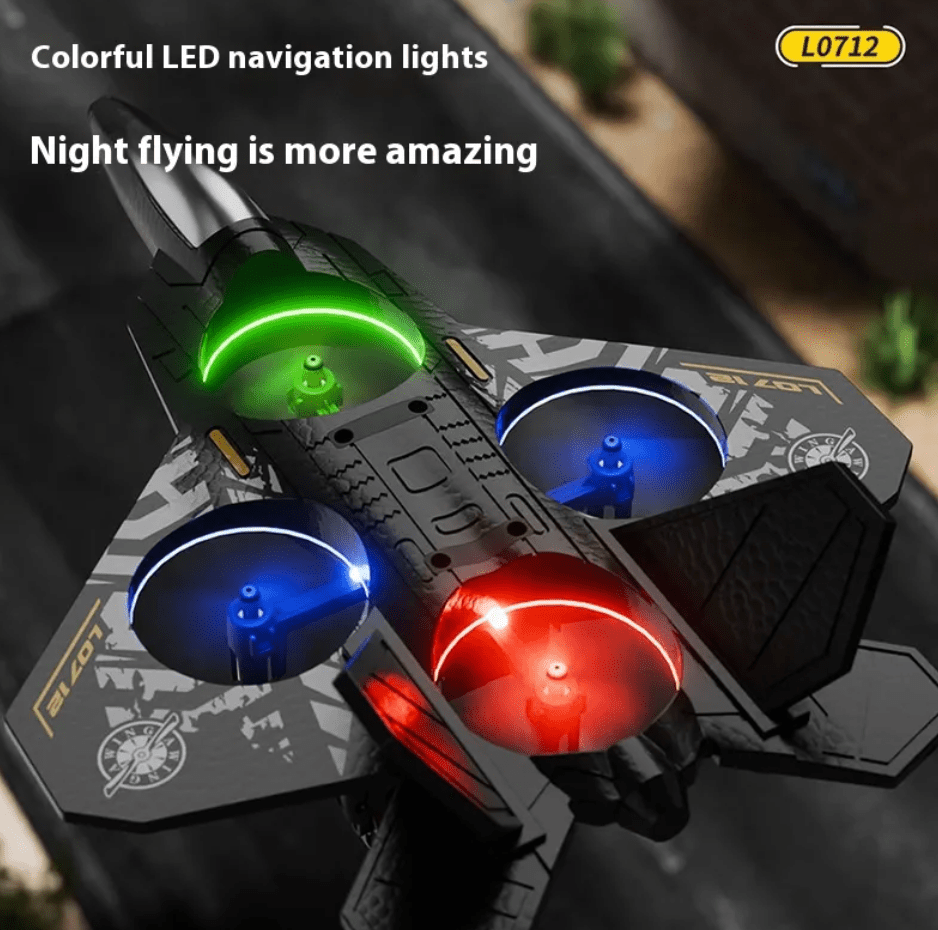 Lightweight Foam RC Fighter Jet for Kids - The Humanitarians & Robotarians LLC.