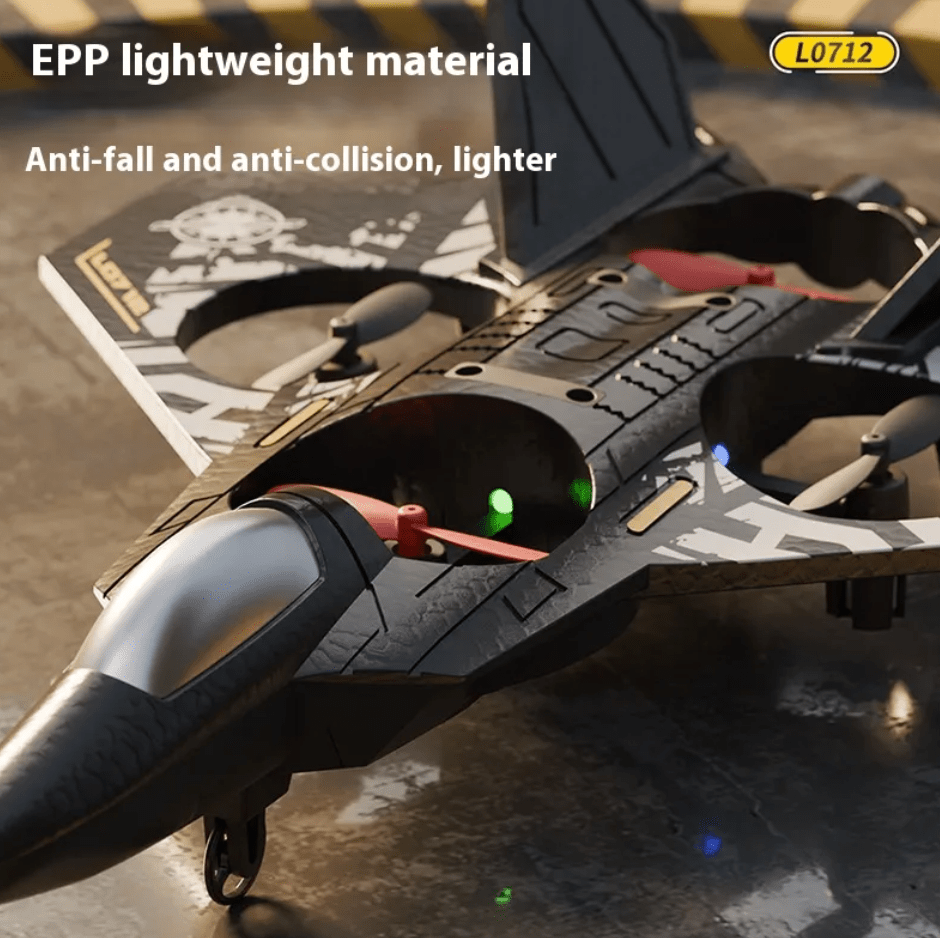 Lightweight Foam RC Fighter Jet for Kids - The Humanitarians & Robotarians LLC.