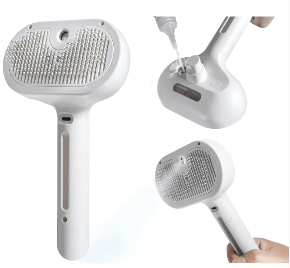 Pet Hair Spray Brush - The Humanitarians & Robotarians LLC.