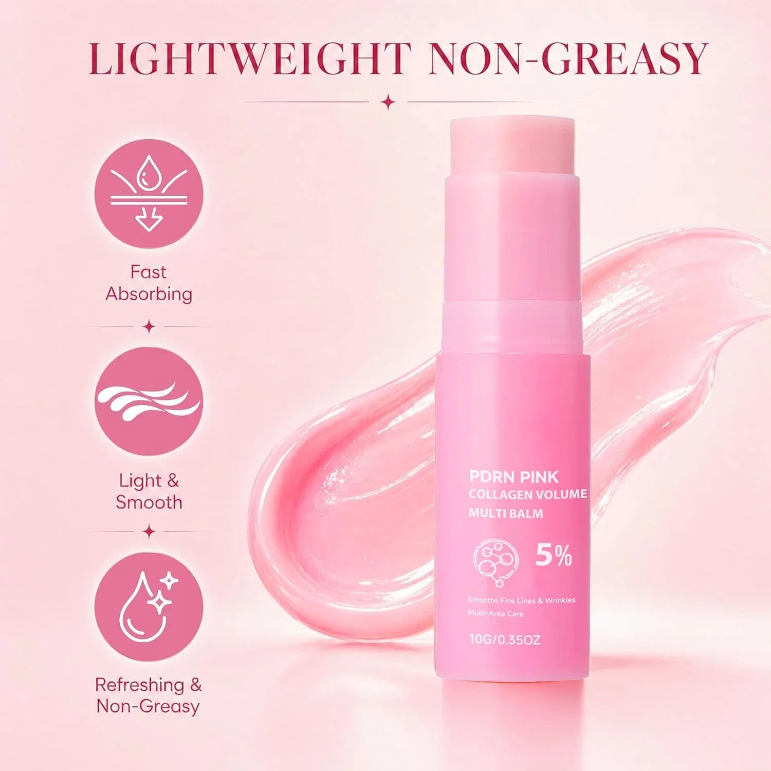 Pink Collagen Glow Stick - The Humanitarians & Robotarians LLC.