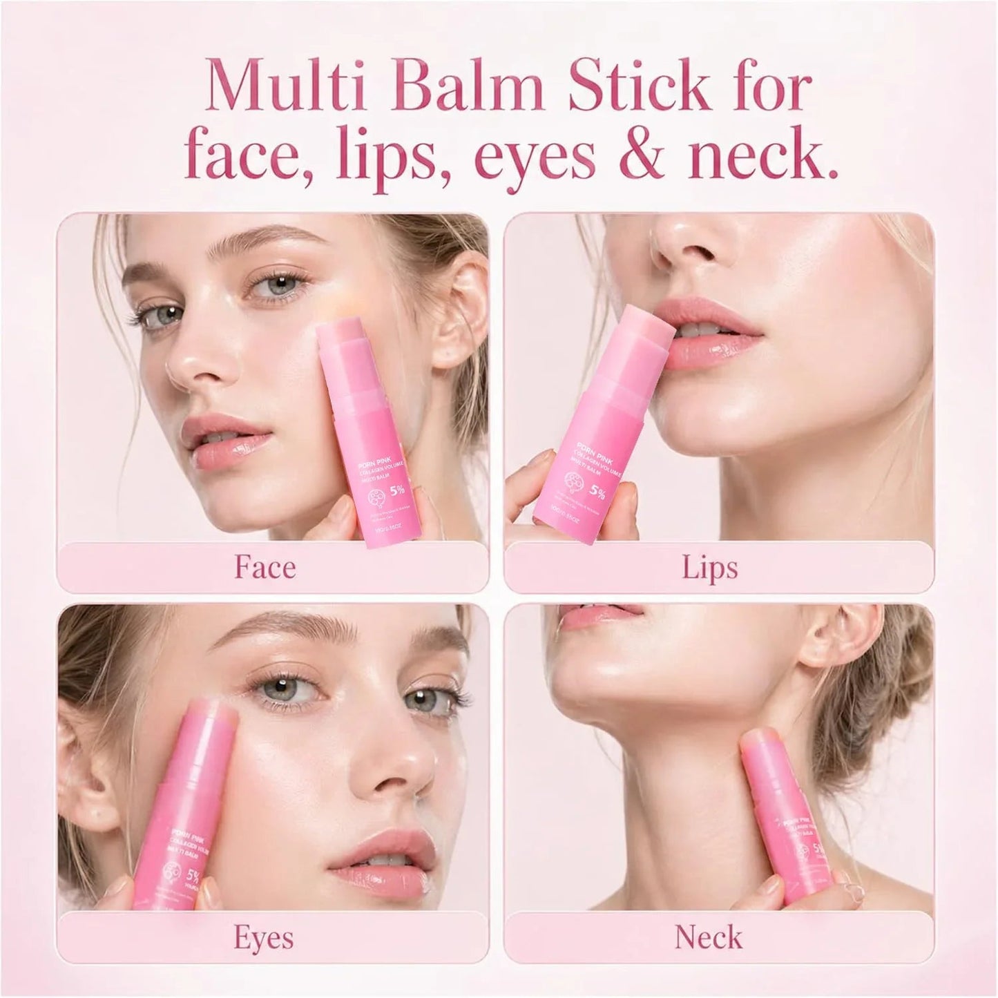 Pink Collagen Glow Stick - The Humanitarians & Robotarians LLC.