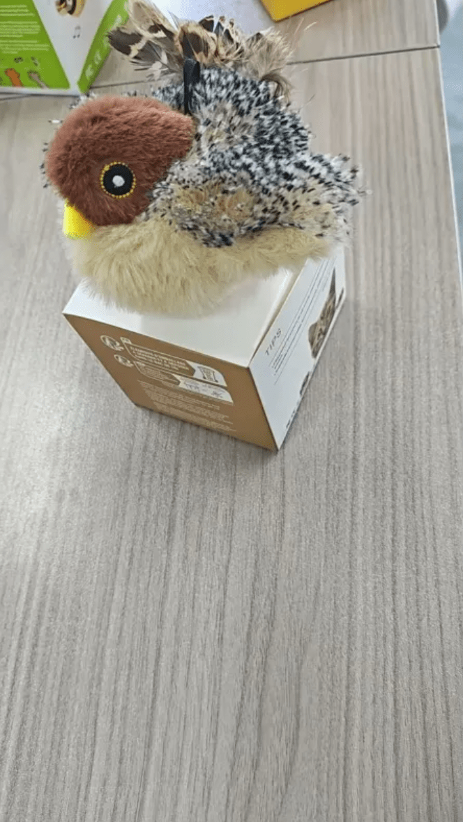 Plush Bird Pet Toy - The Humanitarians & Robotarians LLC.