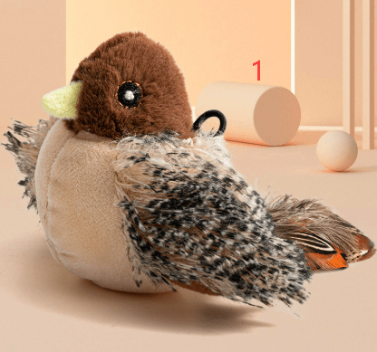 Plush Bird Pet Toy - The Humanitarians & Robotarians LLC.