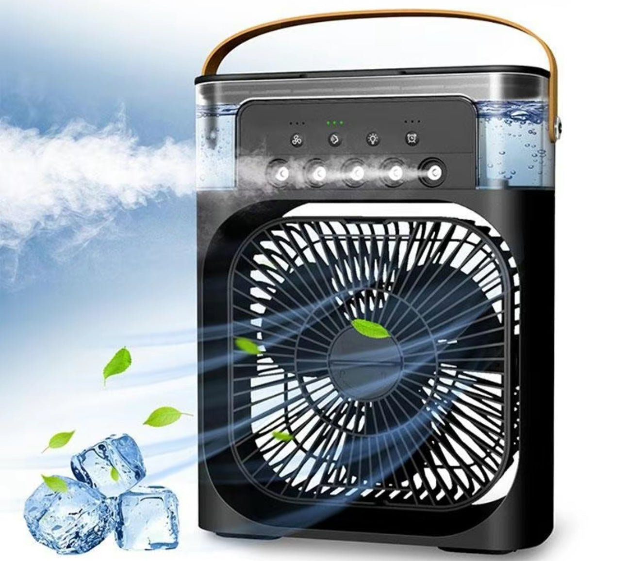 Portable 3-in-1 Air Cooler Fan – Mini AC for Room, Office & Car | Fast Cooling + Humidifier | Ships from USA 🇺🇸 | TikTok & Amazon Hot Seller! - The Humanitarians & Robotarians LLC.