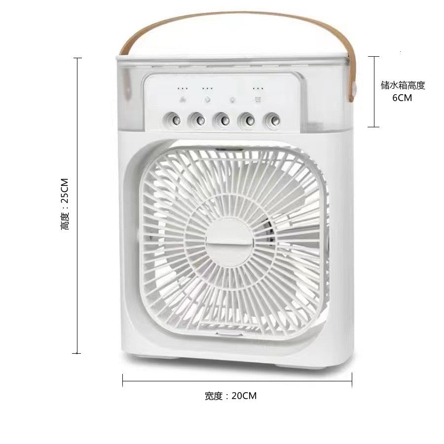 Portable 3-in-1 Air Cooler Fan – Mini AC for Room, Office & Car | Fast Cooling + Humidifier | Ships from USA 🇺🇸 | TikTok & Amazon Hot Seller! - The Humanitarians & Robotarians LLC.