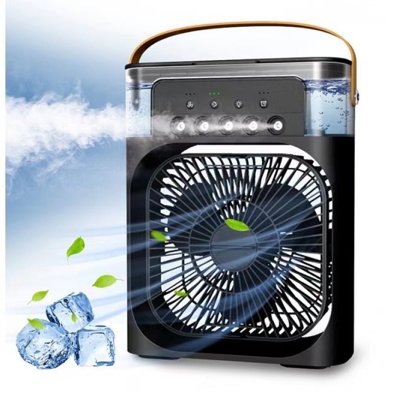 Portable 3-in-1 Air Cooler Fan – Mini AC for Room, Office & Car | Fast Cooling + Humidifier | Ships from USA 🇺🇸 | TikTok & Amazon Hot Seller! - The Humanitarians & Robotarians LLC.