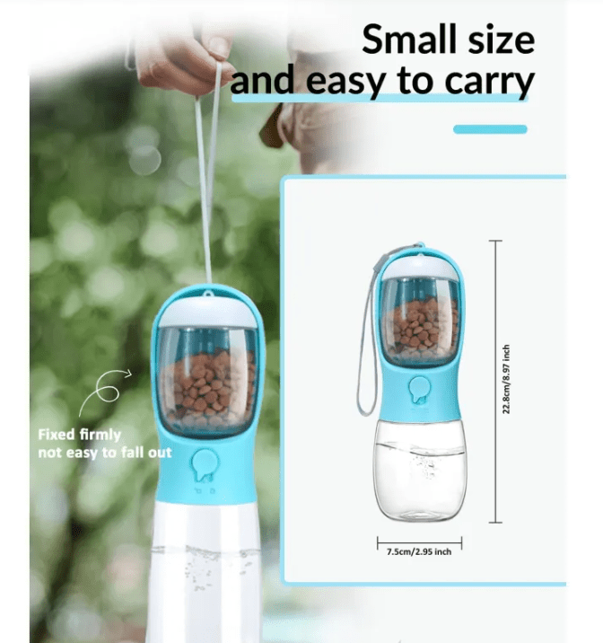 Portable Dog Water Bottle - The Humanitarians & Robotarians LLC.