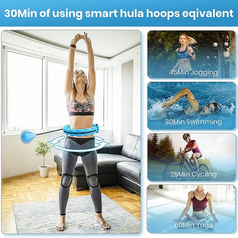 Smart Weighted Fit Hoop - The Humanitarians & Robotarians LLC.