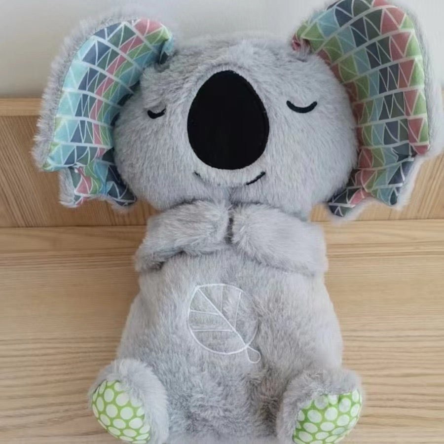 Sound Machine Soothe 'n Snuggle Otter Portable Plush Baby Toy with Sensory Details Music Lights & Rhythmic Breathing Motion - The Humanitarians & Robotarians LLC.