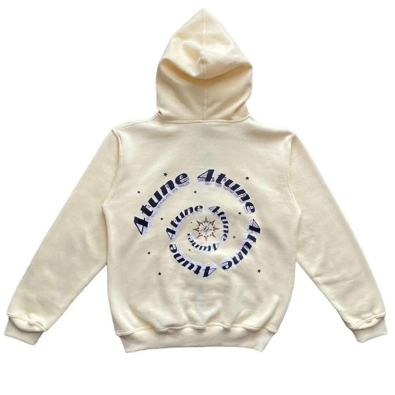 Star Printed Zip Up Hoodies - The Humanitarians & Robotarians LLC.