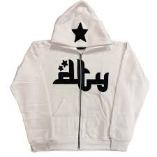 Star Printed Zip Up Hoodies - The Humanitarians & Robotarians LLC.