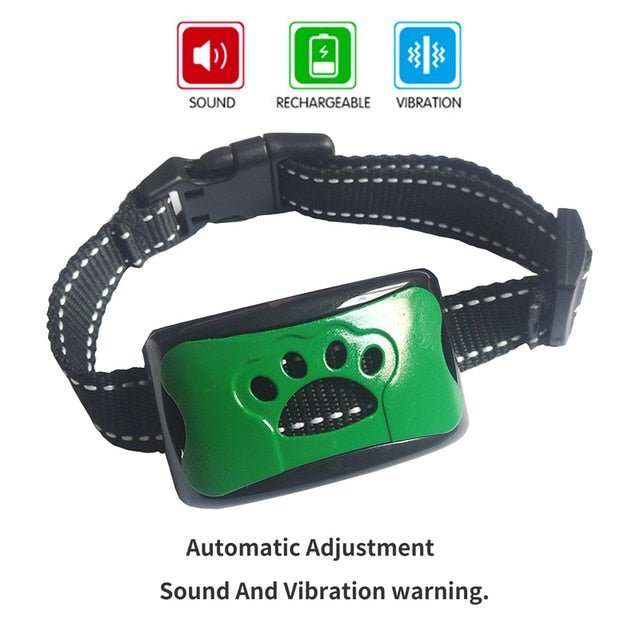 Ultrasonic Anti-Bark Dog Training Collar - The Humanitarians & Robotarians LLC.