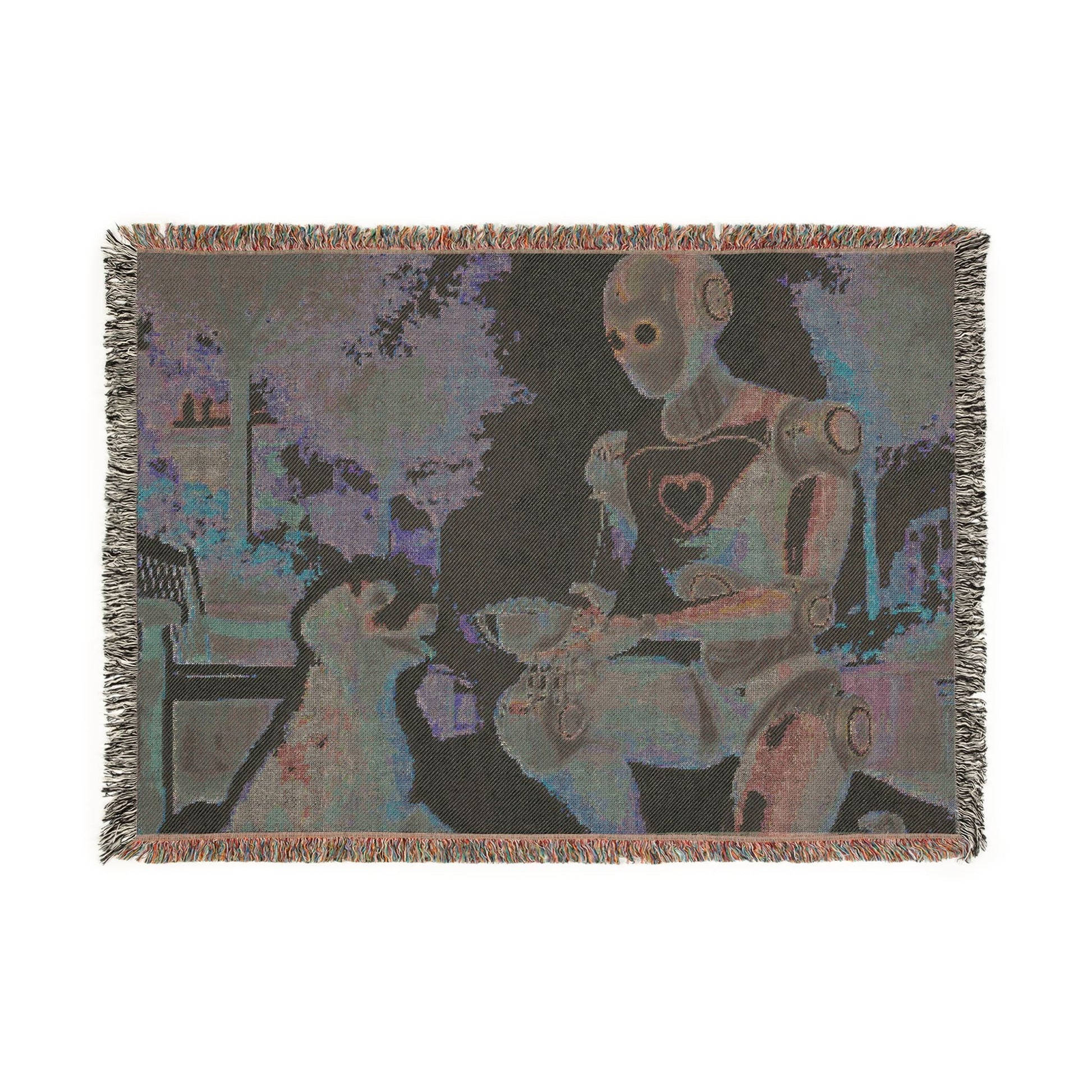 Woven Blanket - The Humanitarians & Robotarians LLC.