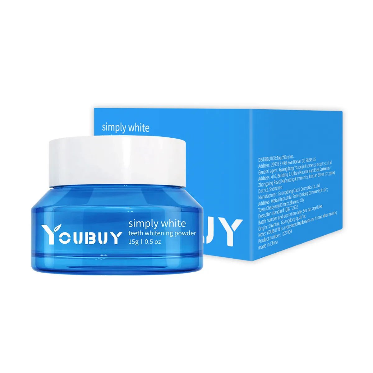 YOUBUY Teeth Whitening Brightening Powder - The Humanitarians & Robotarians LLC.